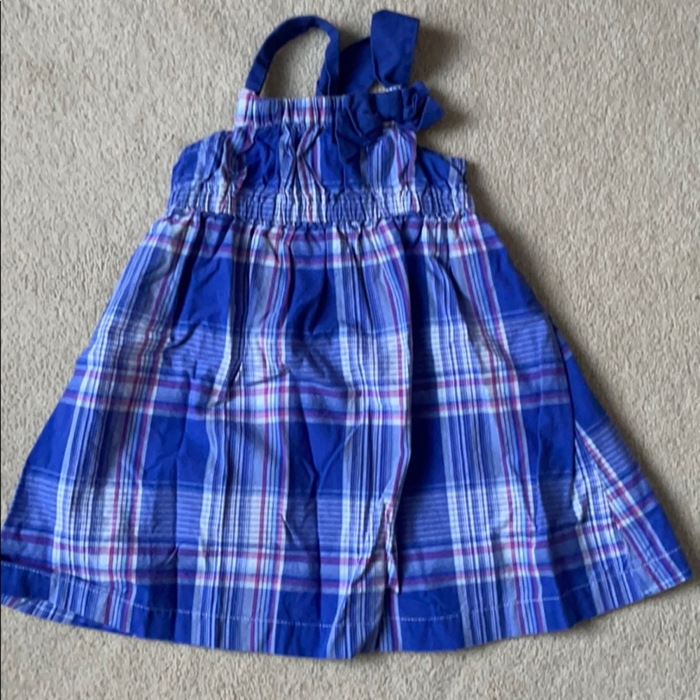 Gymboree Periwinkle Plaid Dress